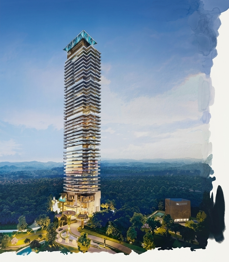 The Billionaire Residences tower, Avant Garde Vision